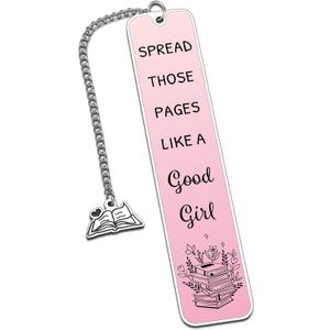 Funny Book Marks for Reading Women Dark Romance Smut Bookmarks for Women Girls Adult Spicy Metal Bookmark for Book Lovers Bookish Book Accessories Christmas Birthday Gift is That Smutt Bookmark