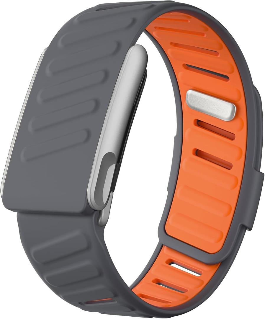 Waterproof Silicone Sport Band Compatible with WHOOP 5.0, One, Peak & Life | Soft-Touch, Sweatproof, Adjustable Replacement Strap for Men & Women – Durable, Comfortable & Easy to Clean