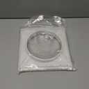 Funmit 6" Louvered Vent Cover 8" x 8" Oversize Outside Dimensions for Exterior Wall Vent Hood Outlet Airflow Vent Dryer Air Vent (White)