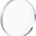 CiaoHER 1in Thickness 7in Diameter Acrylic Disc Display Block Clear Polished Round Pedestal Stand Riser 7" x 7" x 1", 1 Pack