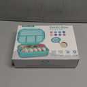 Bento Box Adult Lunch Box, Containers for Adults Men Women with 4 Compartments, Lunchable Food Container with Utensils, Sauce Jar, Muffin Liners, 40 Oz/5 Cup, Microwave & Dishwasher Safe, Brown (1200ML)