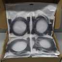 4K HDMI Cables 3FT 50-Pack, High Speed HDMI 2.0 Cable Shielded Cord with Ethernet Support 4K@60Hz, 2K, HDR, ARC, 3D Compatible with Monitor, Roku/Fire TV, Laptop, PS5/4, Blu-ray