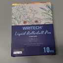 WRITECH Retractable Gel Ink Pens: 0.7mm Medium Point Black Ink Color Pen for Journaling Smooth Writing Fine Tip Quick-dry Ink No Bleed Set 10ct