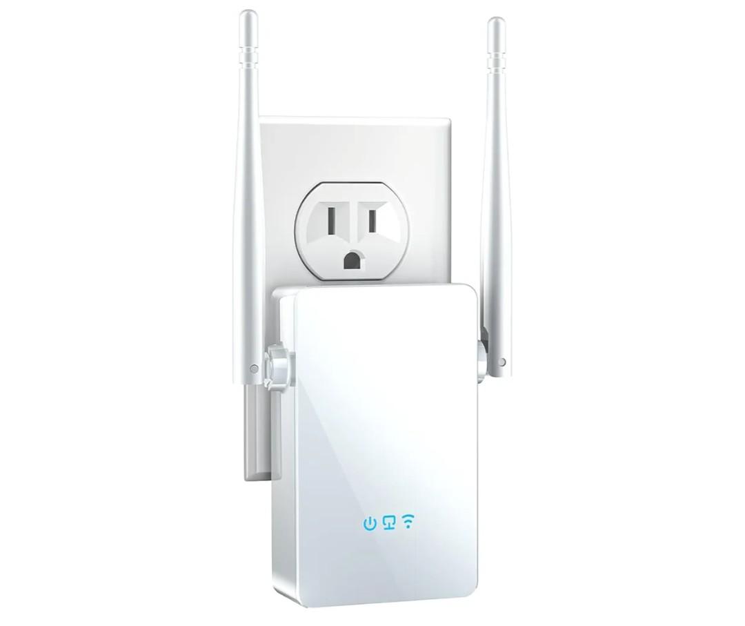 2026 WiFi Extender Signal Booster, New Gen Internet Booster for Home, 4X Faster, Covers up to 16,899 sq.ft, Wi-Fi Repeater with Ethernet Port, Wireless Long Range Amplifier, Easy Setup (White)