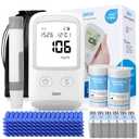 IMDK Blood Glucose Monitor Kit, Clinically Accurate Blood Sugar Test Kit with 100*Glucometer Strips, 100*Lancets, 1*Lancing Devices, No Coding Required