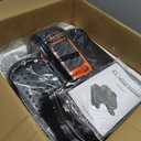 Foot Exercise Machine, Quite & 12 Adjustable Speeds Seated Pedal Exerciser LCD Display & Smooth for Home and Office, Low Impact Foot Peddler Exerciser While Sitting for Seniors