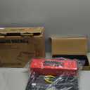 46-Hole Binding Machine Spiral Coil Binder Classic Red, DIY Book Binder Kits with Electric Coil Inserter,100pcs Comb Binding Spines, for Letter Size/A4/A5 School Office Home