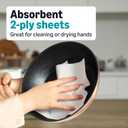 Amazon Basics Compact Paper Towel 200 sheets 6 ct
