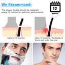 1 Pack 64B Series 6 Replacement Shaver Head Compatible with Series 6 Replacement Head,for S5 S6(New Gens) Shavers 6075cc 6020s 6040cs 6072cc 6075cc 6090cc