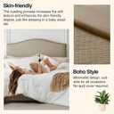 Brown Twin/Twin XL Comforter Set - 2 Pieces Seersucker Lightweight Bedding Comforter Sets (1 Soft Fluffy Comforter & 1 Pillowcase) - All Seasons Cozy Modern Bed Sets for Women Men (Twin (68''*90''))