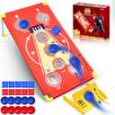 3 in 1 Cornhole Board Set Arcade Roll and Score & Bean Bag Toss & Ball Toss Game, Outdoor Carnival Party Corn Hole Outside Toys for Kids Adults, Yard Backyard Field Day Camping Family Reunion Game