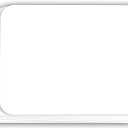 Hamilco White Cardstock Thick Paper - Blank Index Flash Note & Post Cards with Rounded Corners - Greeting Invitations Stationery 5 X 7" Heavy weight 100 lb Card Stock (100 Pack)