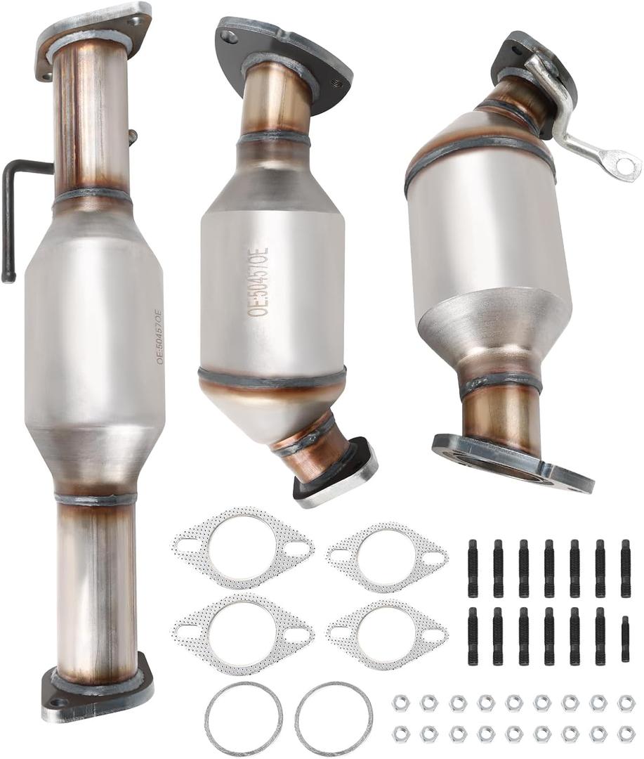 Catalytic Converter Compatible with
Traverse 2009 2010 2011 2012 2013 2014 2015 2016 2017 Acadia 2007-2017 Enclave 2008-2017 Saturn Outlook 2007-2010 3.6L