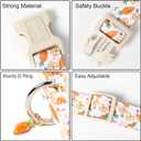 DOGWONG Easter Dog Collar, Comfortable Adjustable Easter Carrot Dog Collar with Plastic Buckle for Small Medium Large Dogs, Neck 14-21 inches