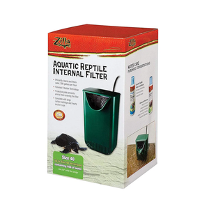 Zilla Aquactic Pet Reptile Internal Water Filter, For Up To 40 Gallons of Water