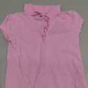 The Children's Place Girls Short Sleeve Ruffle Pique Polo Small