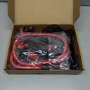 No Pull Dog Harness Adjustable Reflective Oxford Easy Control Medium Large Dog Harness with A Free Heavy Duty 5ft Dog Leash