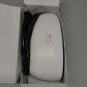 Desk Heater,600W Energy Efficient Small Desk heater for Indoor Use,PTC Fast Heating Ceramic Space Heater for Bedroom Home Office Indoor Use(White)