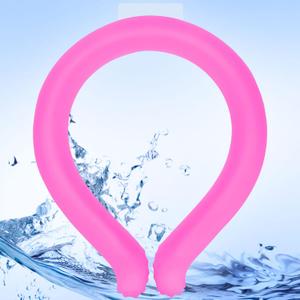 Outworks(Rose Pink) Reusable Neck Coolers for Hot Weather, Long Lasting Cooling Neck Ice Pack, Instant Cooling Refresh for Hot Flashes