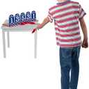 Fun Express Patriotic Bean Bag Toss Game - 6 Pc