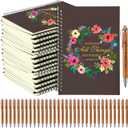 Resurhang 50 Sets Christian Gifts Bulk Prayer Journal with Bible Verse Pen and Inspirational Notepad Church Favor in Bulk for Staff, Teacher, Pastor, Thanksgiving Christmas Family Gifts (5.5 x 8.3 in)