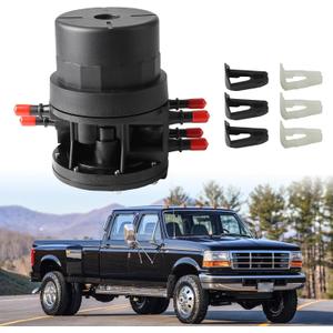 F1UZ9B263B 911-000 Dual Fuel Tank Selector Switch Valve for 1988-1996 Ford E-150 E-250 E-350, for 1987-1996 F-150 F-250 F-350 Gas Reservoir Diverter Assembly # F1UZ-9B263-B FD0516748
