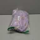 Flower Girl Lace Back V-Neck Dress Full-Length Floral Embroidered Toddler Tutu Tulle Dresses for Girls (6-7 Years, Purple)