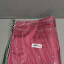 SUNEE Zipper Binder Bag with Handle, 2-Inch 3-Ring O-Ring, 500-Sheet Capacity, Includes Zip Pocket, 5-Tab Expanding File Folder, Multi-Pocket Organizer Binder for Middle School, Berry Pink