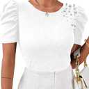 Remidoo Women's Casual Short Sleeve T-Shirt, Medium