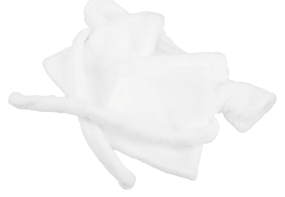 Plush Bear Robe Dolls Adorable Mini Doll Clothes for Dress Up Soft Bath Robe and Playtime Fun