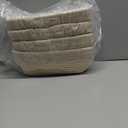 Bread Proofing Baskets Set of 2 10 inch Oval Shaped Dough Proofing Bowls w/Liners Perfect for Professional & Home Sourdough Bread Baking