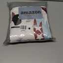 LUVIVIHOME 3PCS Christmas Gnome Duvet Cover Queen Bedding Sets, Primitive Country Rustic Farmhouse Bedding, Holly Berry Star Red Buffalo Plaid Checkered Comforter Bedspread Quilt Cover, 2 Pillow Shams