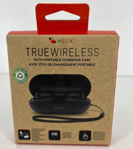 HELIX TRUE WIRELESS WITH PORTABLE CHARGING CASE