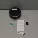 Automatic Soap Dispenser Foam Bathroom: Wall Mount Rechargeable Touchless Adjustable Auto Smart Electric Plastic Black Foaming Soap Dispenser with Clock - Kitchen - Hand Dish Lotion Couple Kids