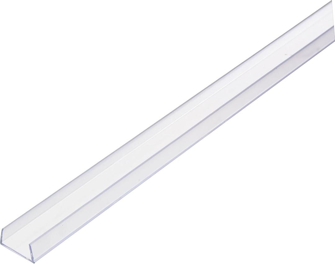 American Lighting H2-TRACK-3 Hybrid 2 LED Tape Rope Light Mounting Track, 3-feet, Plastic, White