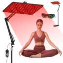 BEICHEN Red Light Therapy for Body and Face, 660nm 850nm 940nm Infrared Redlight-Therapy Lamp Device with Large Panel and Stable Stand at Home, Idea Gift for Women Wife Mom Sister Girlfriend