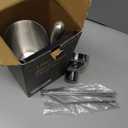 18-Piece Professional Cocktail Shaker Set and Bartender Kit with Stand, Stainless Steel Bar Tools Gift Set with Muddler, Jigger, Mixing Spoon for Home Bar and Mixology