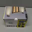 Outdoor Wall Light Fixture, AC/Solar Charging Front Porch Lights Wall Mount Waterproof, 2700K/4000K/6500K, Dusk to Dawn Outdoor Lighting Motion Sensor for Door Entryway Garage, Darkgrey, 1pcs