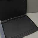Officemate Slim Clipboard Storage Box, 10 1/2H x 14 1/2W x 1 1/4D, Charcoal/Gray (83303)