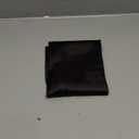 Satin Pillowcase for Contour Memory Foam Pillows, 24" x 14" x 5.1"/3.5" Cervical Pillow Case, Soft Pillow Cover for Sleeping Pillows (Black)