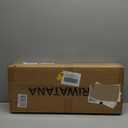 SRIWATANA White Floating Shelves, 24 Inch Solid Wood Storage Wall Shelves Set of 4 Display Ledge Shelves Decor for Bedroom, Living Room, Bathroom, Kitchen - White