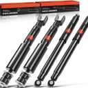 A-Premium Front and Rear Shock Absorbers Struts Compatible with Chevrolet GMC Silverado 1500 Sierra 1500 (Classic) 1999-2007 -[4WD, Exc. Electronic Suspension & Quadrasteer]
