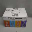 ZOA Zero Sugar Energy Drink, Fan Favorite Variety Pack, 12 Pack, 12 Fl Oz With Electrolytes, Vitamins B and C, supporting hydration with 160 mg plant based caffeine from green tea and green coffee 08/14/26