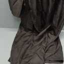 kinstell Hooded Robe Knight Suits Black Tunic Uniform Full Halloween Darth Hooded Robe Cloak Cosplay Costume (Medium, Brown)