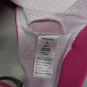 RUNNING GIRL Sports Bras for Women, Medium-High Impact Running Strappy Sports Bra with Removable Pads (Large, Pink)