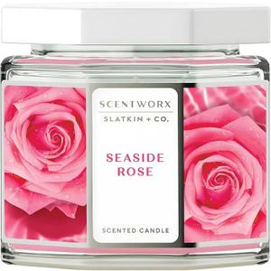 YR Scent Seaside Rose Home Fragrance Candle  14.5 oz 3-Wick Glass Jar