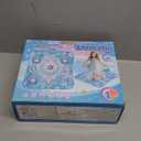 Dance Mat Toys Girl Gift: 8-Button Frozen Dance Pad Wireless Bluetooth Electronic Dance Game for Kids with 4 Game Modes LED Light Built-in Music Birthday Gifts for 3 4 5 6 7 8 9 10+ Years Old Girls