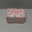 MAGIMUSE Crochet Kit for Beginners, Crochet Starter Kits for Adults Amigurumi Craft Knitting Crocheting Kits with Step-by-Step Video Tutorials, Mushroom Family(40%+ Yarn