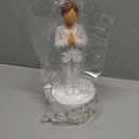 First Communion Gift for Boys8.3inch 1st Holy Communion Boy Figurine with Keepsake Box, Thoughtful Catholic Gift for Son Grandson or Godson, Resin Christian Present