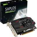 Radeon RX 550 Graphics Card, 4GB, GDDR5, 128-Bit, DisplayPort DVI-D HDMI, ITX Design, PC Video Card Gaming, 4K Output, Computer GPU, DirectX 12